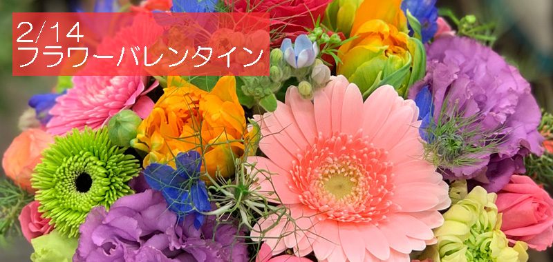 東京都大田区山王　大森の花屋　大花園（だいかえん）季節の旬な花をあなただけの贈り物に！上質でモダンな花贈りを大森スタイルでお届けします。フラワーバレンタイン